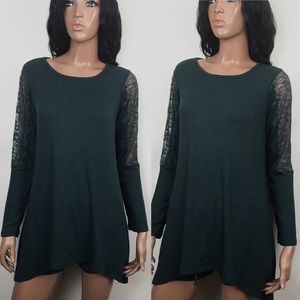 Premise Green Hi-lo Tunic